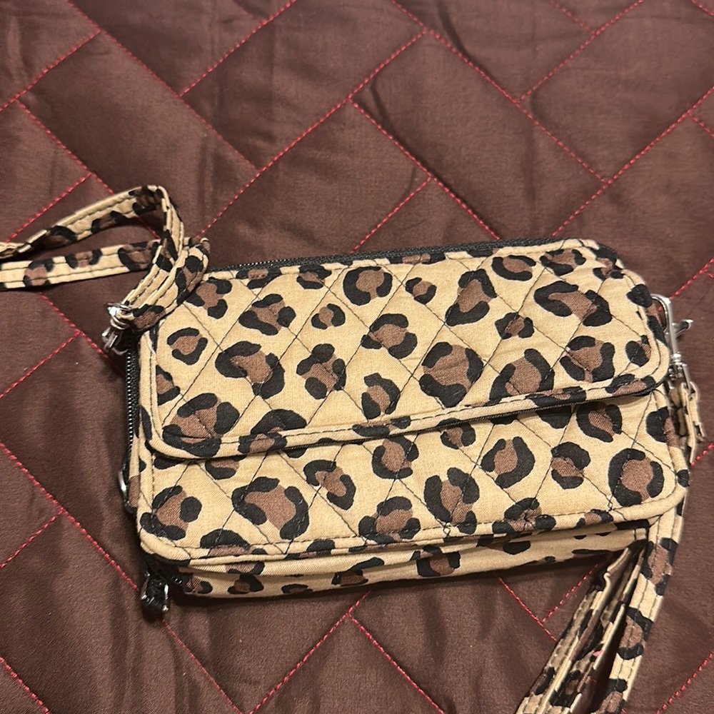 Vera Bradley wristlet cross body